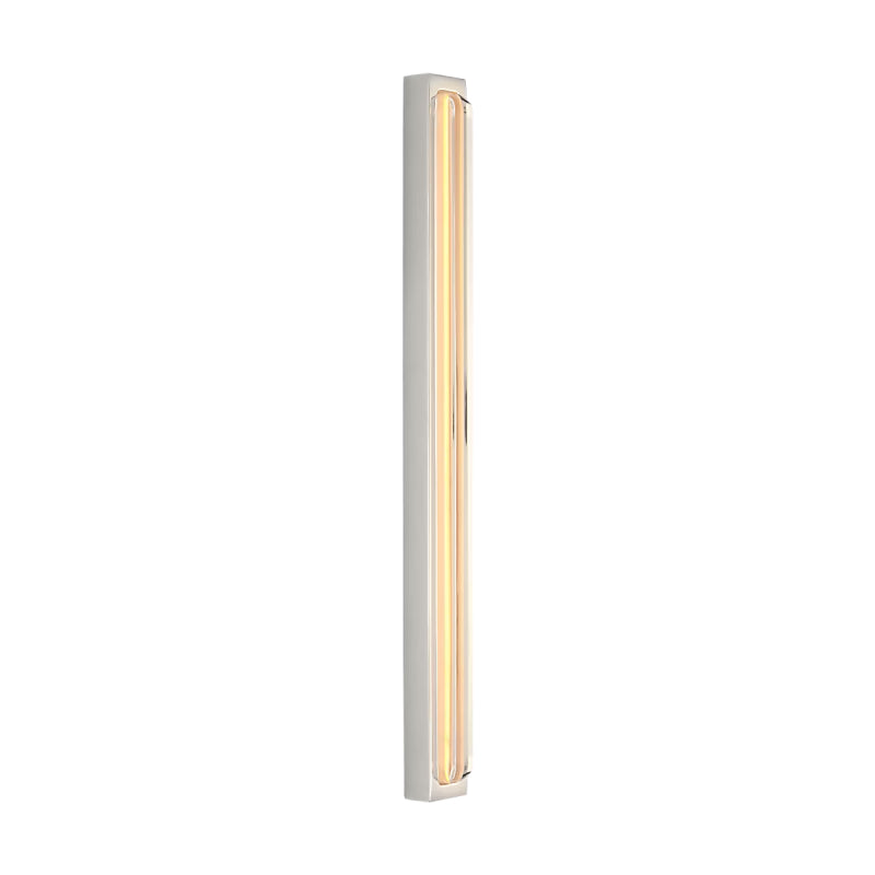 Visual Comfort SLV82627 Bloccare 1-lt 18" Tall LED Vanity Light-Polished Nickel