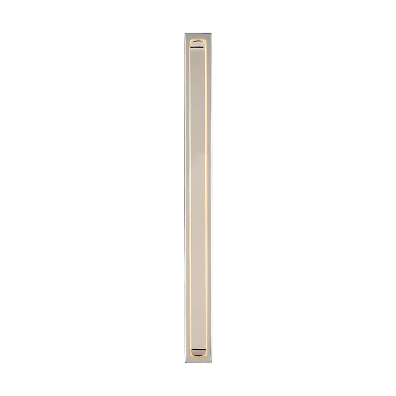 Visual Comfort SLV82627 Bloccare 1-lt 18" Tall LED Vanity Light-Polished Nickel