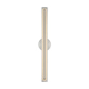Visual Comfort SLV82627 Bloccare 1-lt 18" Tall LED Vanity Light-Satin Nickel