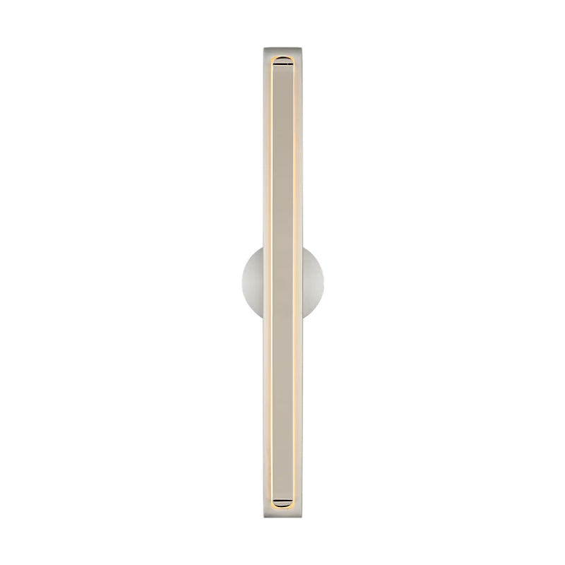 Visual Comfort SLV82627 Bloccare 1-lt 18" Tall LED Vanity Light-Satin Nickel