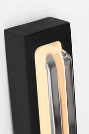 Visual Comfort SLV82727 Bloccare 1-lt 13" Tall LED Vanity Light-Nightshade Black