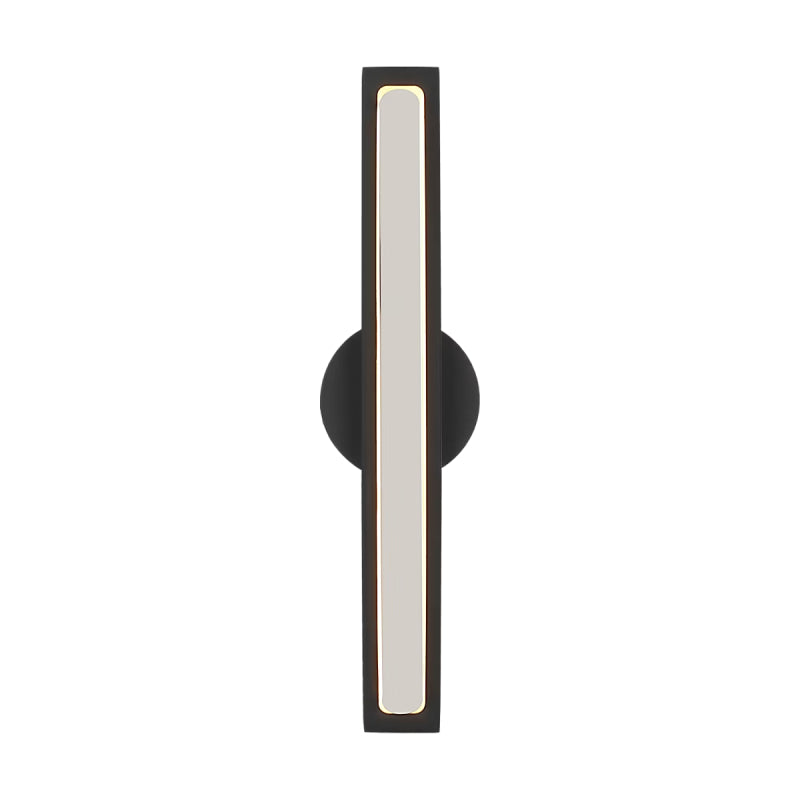 Visual Comfort SLV82727 Bloccare 1-lt 13" Tall LED Vanity Light-Nightshade Black