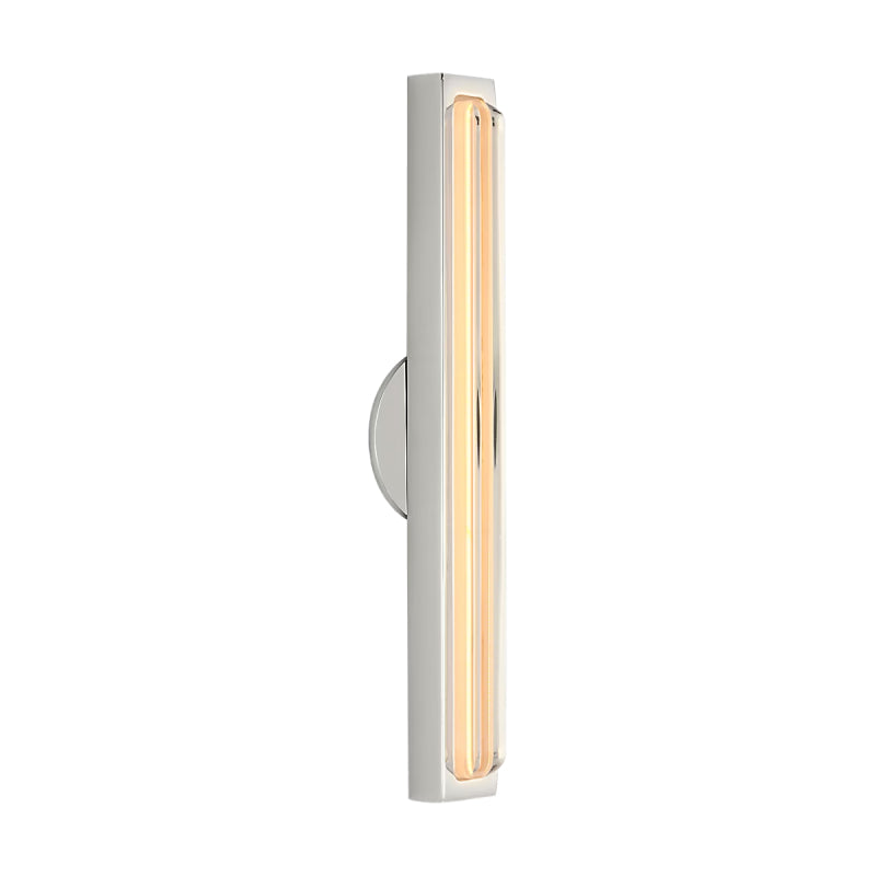Visual Comfort SLV82727 Bloccare 1-lt 13" Tall LED Vanity Light-Polished Nickel