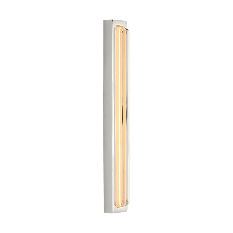 Visual Comfort SLV82727 Bloccare 1-lt 13" Tall LED Vanity Light-Polished Nickel