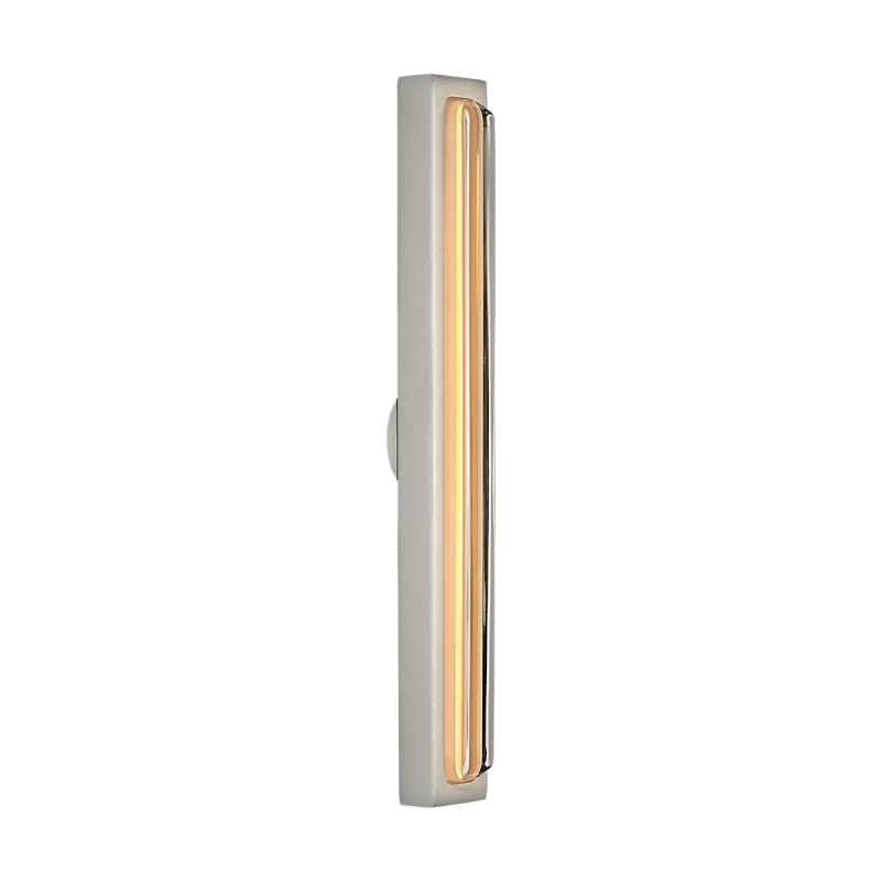 Visual Comfort SLV82727 Bloccare 1-lt 13" Tall LED Vanity Light-Satin Nickel