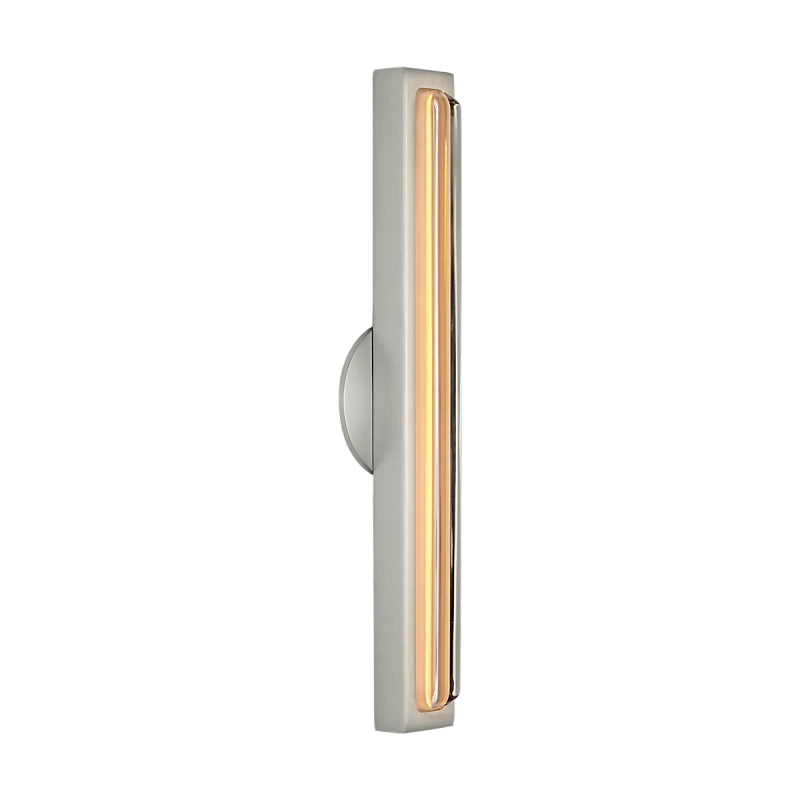 Visual Comfort SLV82727 Bloccare 1-lt 13" Tall LED Vanity Light-Satin Nickel