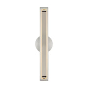 Visual Comfort SLV82727 Bloccare 1-lt 13" Tall LED Vanity Light-Satin Nickel