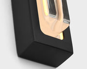 Visual Comfort SLV82827 Bloccare 1-lt 24" Tall LED Vanity Light-Nightshade Black