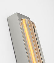 Visual Comfort SLV82827 Bloccare 1-lt 24" Tall LED Vanity Light-Polished Nickel