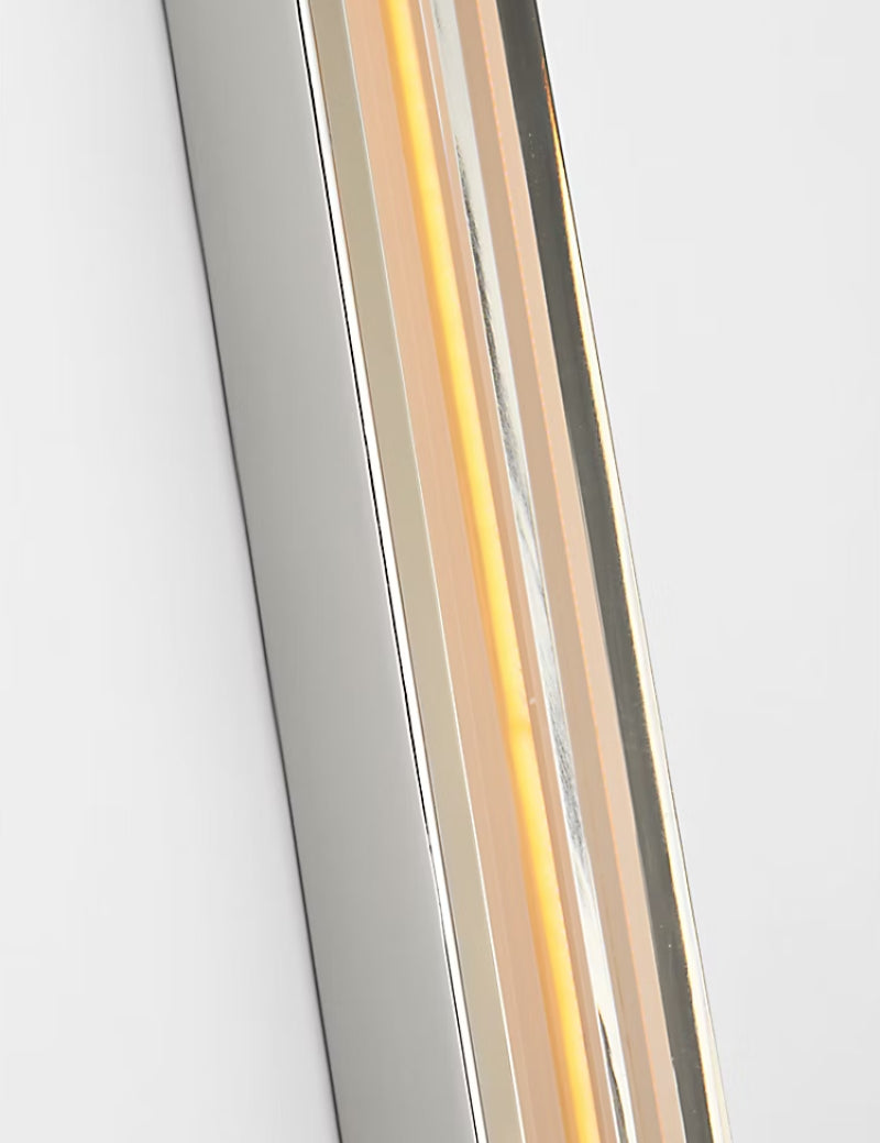 Visual Comfort SLV82827 Bloccare 1-lt 24" Tall LED Vanity Light-Polished Nickel