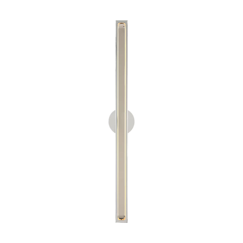 Visual Comfort SLV82827 Bloccare 1-lt 24" Tall LED Vanity Light-Polished Nickel