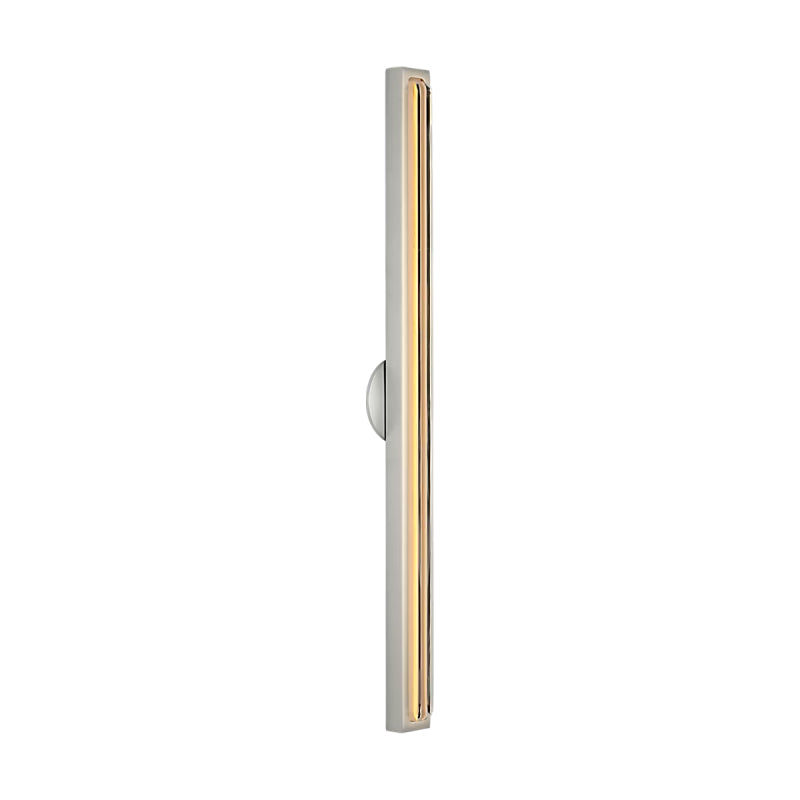 Visual Comfort SLV82827 Bloccare 1-lt 24" Tall LED Vanity Light-Satin Nickel