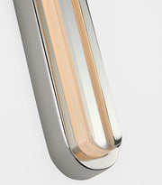 Visual Comfort SLV83027 Emera 1-lt 18" Tall LED Vanity Light-Polished Nickel