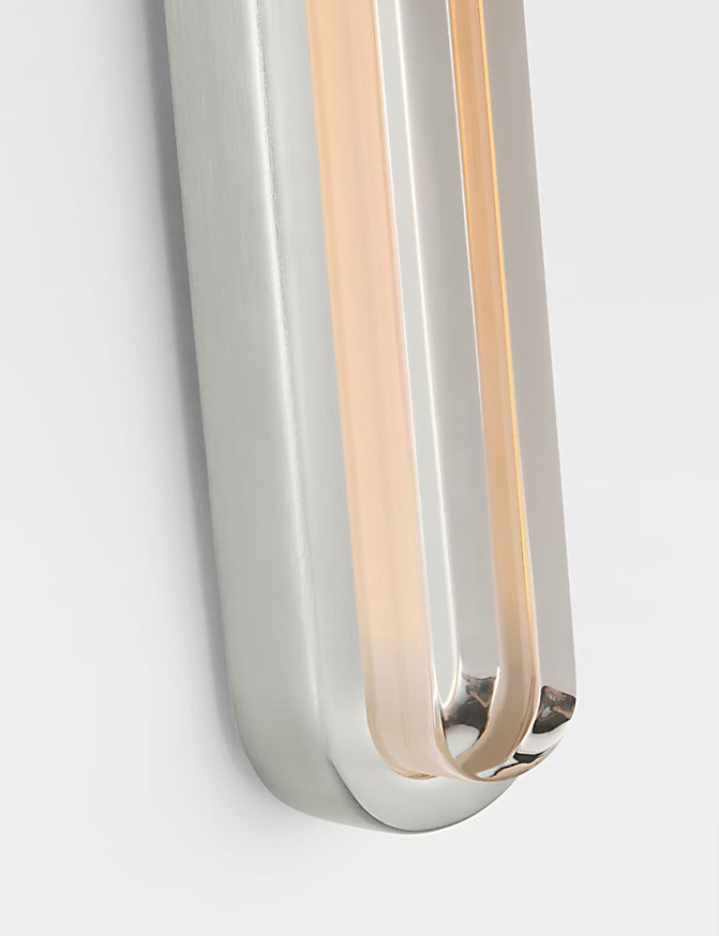 Visual Comfort SLV83027 Emera 1-lt 18" Tall LED Vanity Light-Satin Nickel