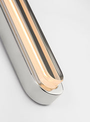 Visual Comfort SLV83127 Emera 1-lt 13" Tall LED Vanity Light-Polished Nickel