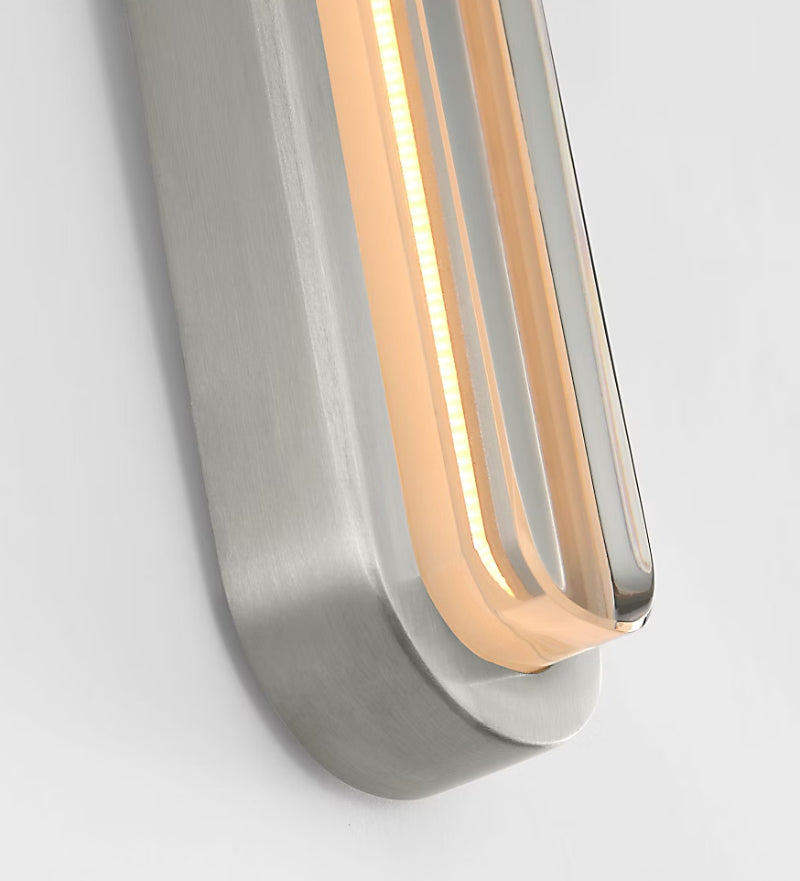 Visual Comfort SLV83127 Emera 1-lt 13" Tall LED Vanity Light-Satin Nickel
