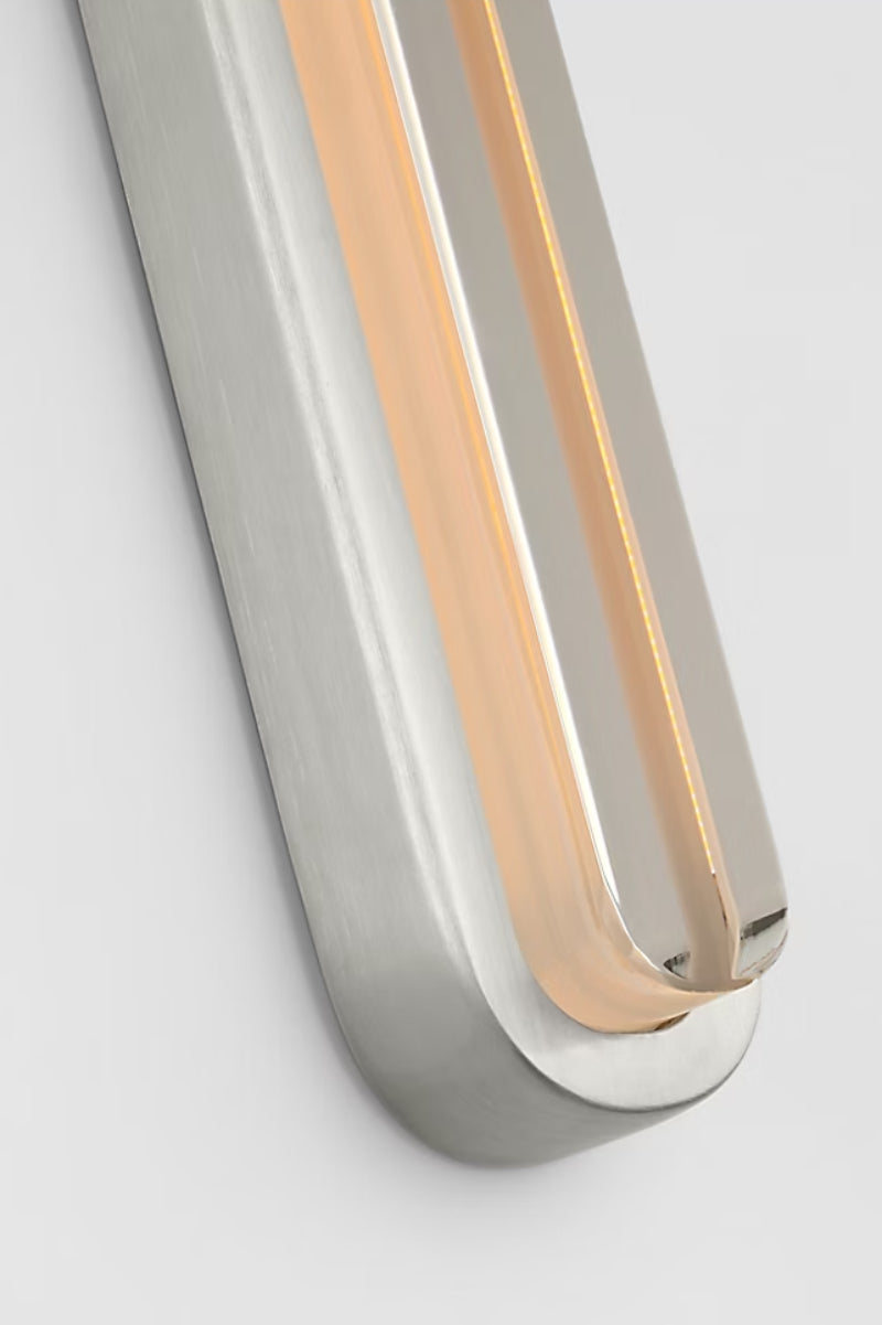 Visual Comfort SLV83227 Emera 1-lt 24" Tall LED Vanity Light-Satin Nickel