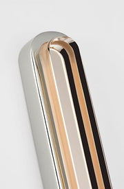 Visual Comfort SLV83327 Emera 1-lt 30" Tall LED Vanity Light-Polished Nickel