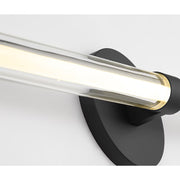 Visual Comfort SLV84227 Reiya Round 1-lt 24" LED Vanity Light - Nightshade Black