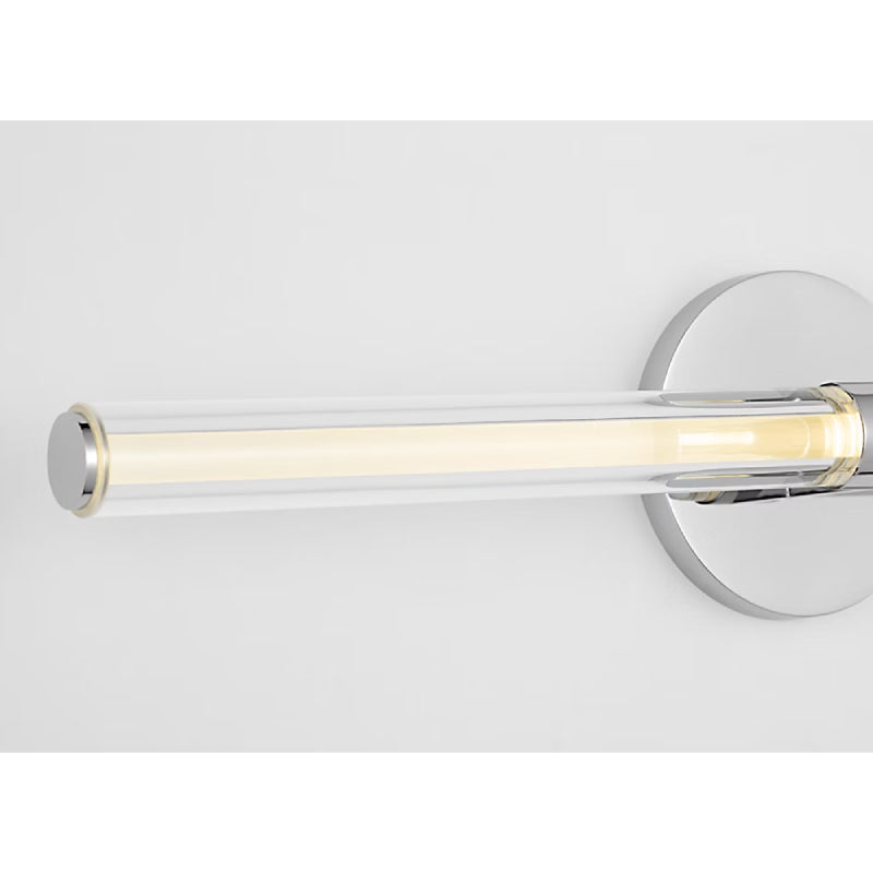 Visual Comfort SLV84227 Reiya Round 1-lt 24" LED Vanity Light - Chrome