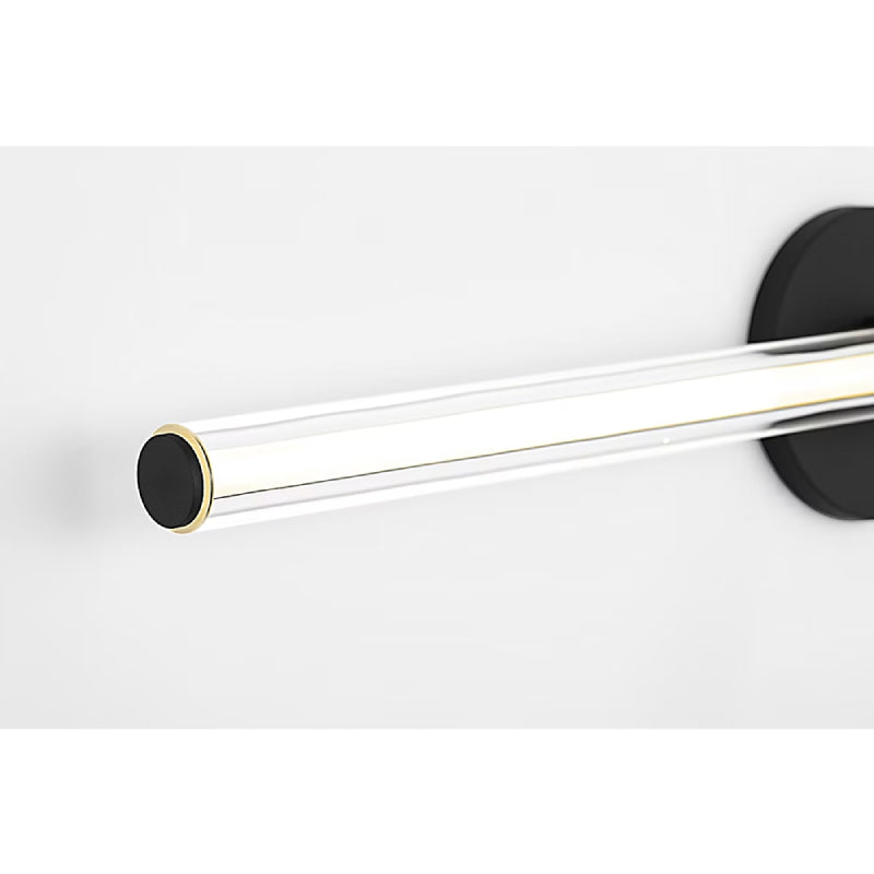 Visual Comfort SLV84327 Reiya Round 1-lt 30" LED Vanity Light - Nightshade Black