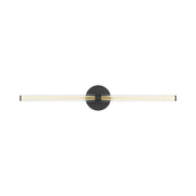 Visual Comfort SLV84327 Reiya Round 1-lt 30" LED Vanity Light - Nightshade Black