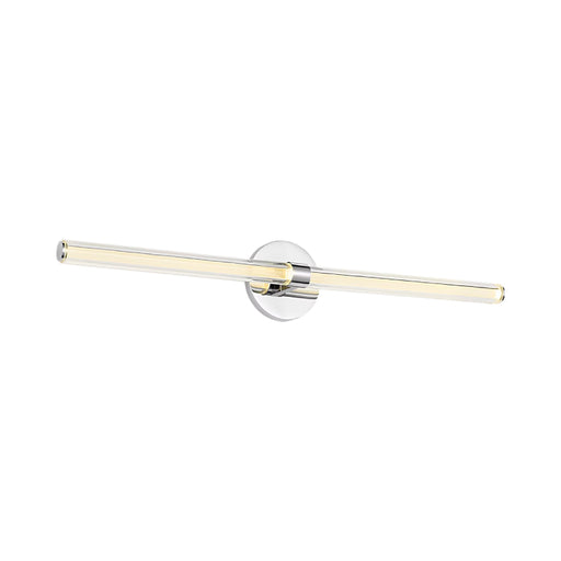 Visual Comfort SLV84327 Reiya Round 1-lt 30" LED Vanity Light - Chrome