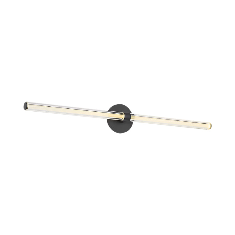 Visual Comfort SLV84427 Reiya Round 1-lt 36" LED Vanity Light - Nightshade Black