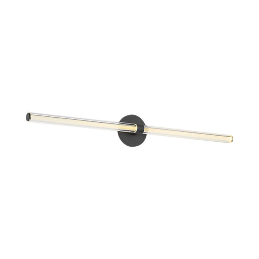 Visual Comfort SLV84427 Reiya Round 1-lt 36" LED Vanity Light - Nightshade Black
