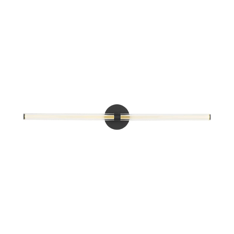 Visual Comfort SLV84427 Reiya Round 1-lt 36" LED Vanity Light - Nightshade Black