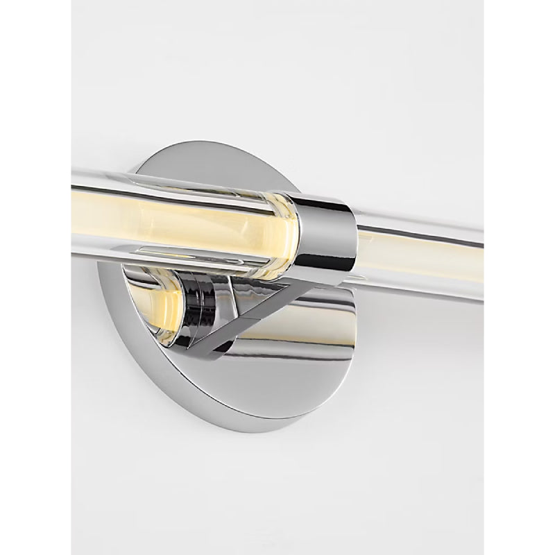 Visual Comfort SLV84427 Reiya Round 1-lt 36" LED Vanity Light - Chrome