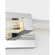 Visual Comfort SLV84627 Reiya Square 1-lt 24" LED Vanity Light - Chrome