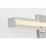Visual Comfort SLV84627 Reiya Square 1-lt 24" LED Vanity Light - Chrome
