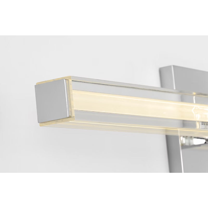 Visual Comfort SLV84627 Reiya Square 1-lt 24" LED Vanity Light - Chrome