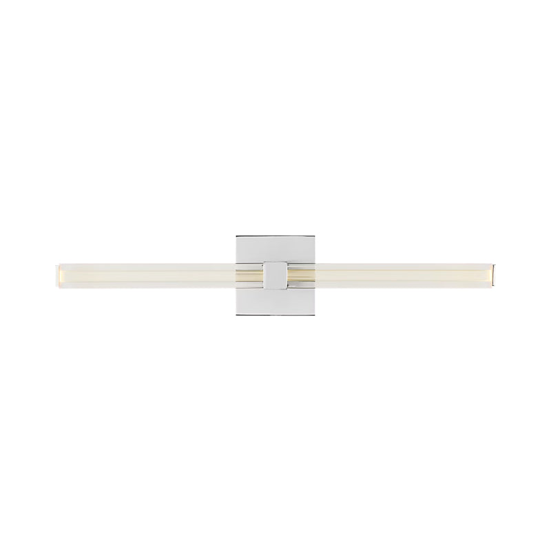 Visual Comfort SLV84627 Reiya Square 1-lt 24" LED Vanity Light - Chrome