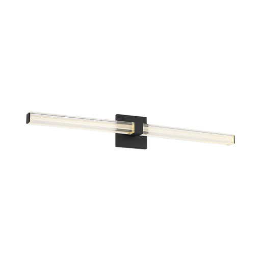 Visual Comfort SLV84727 Reiya Square 1-lt 30" LED Vanity Light - Nightshade Black