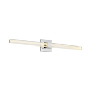 Visual Comfort SLV84727 Reiya Square 1-lt 30" LED Vanity Light - Chrome
