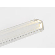 Visual Comfort SLV84727 Reiya Square 1-lt 30" LED Vanity Light - Chrome