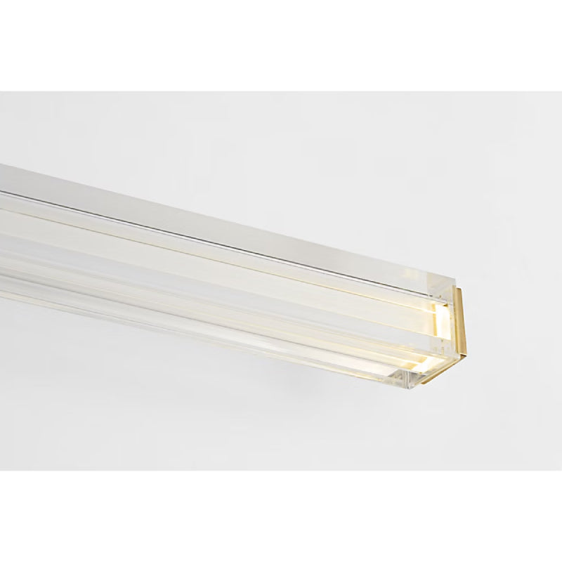Visual Comfort SLV84727 Reiya Square 1-lt 30" LED Vanity Light - Hand Rubbed Antique Brass