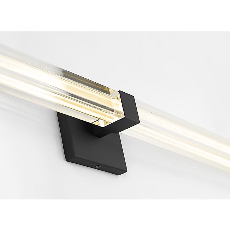 Visual Comfort SLV84827 Reiya Square 1-lt 36" LED Vanity Light - Nightshade Black