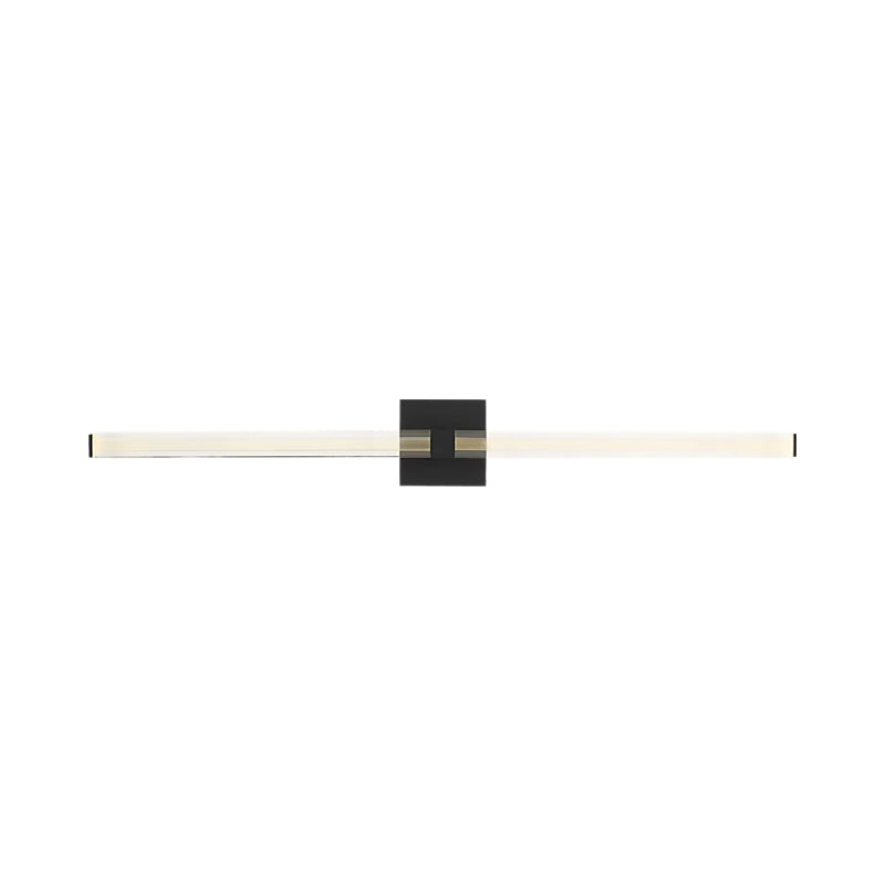 Visual Comfort SLV84827 Reiya Square 1-lt 36" LED Vanity Light - Nightshade Black