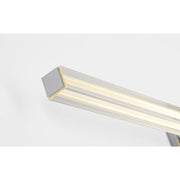 Visual Comfort SLV84827 Reiya Square 1-lt 36" LED Vanity Light - Chrome