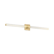 Visual Comfort SLV84827 Reiya Square 1-lt 36" LED Vanity Light - Hand Rubbed Antique Brass