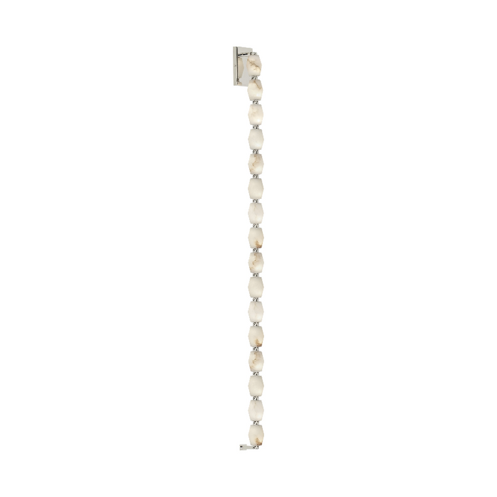 Visual Comfort SLWS549 Collier 53" Tall LED Wall Sconce - Polished Nickel
