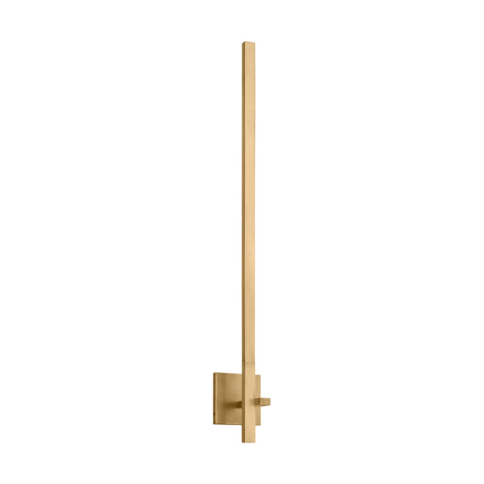 Visual Comfort SLWS564 Cityscape X-Large 36" Tall LED Wall Sconce - Hand Rubbed Antique Brass