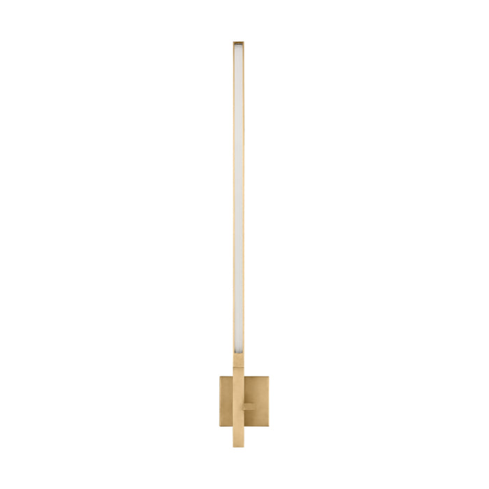 Visual Comfort SLWS564 Cityscape X-Large 36" Tall LED Wall Sconce - Hand Rubbed Antique Brass