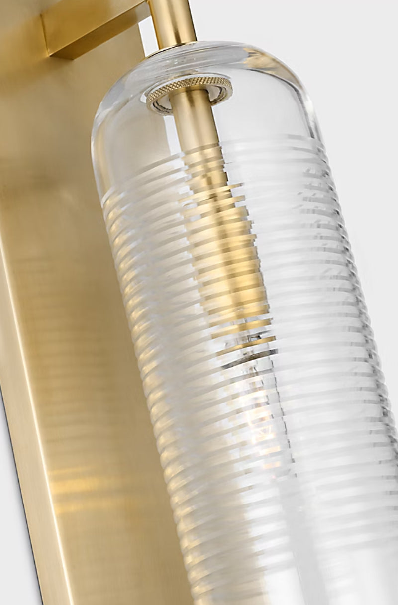 Visual Comfort SLWS642 Leano 17" Tall Wall Sconce - Hand Rubbed Antique Brass