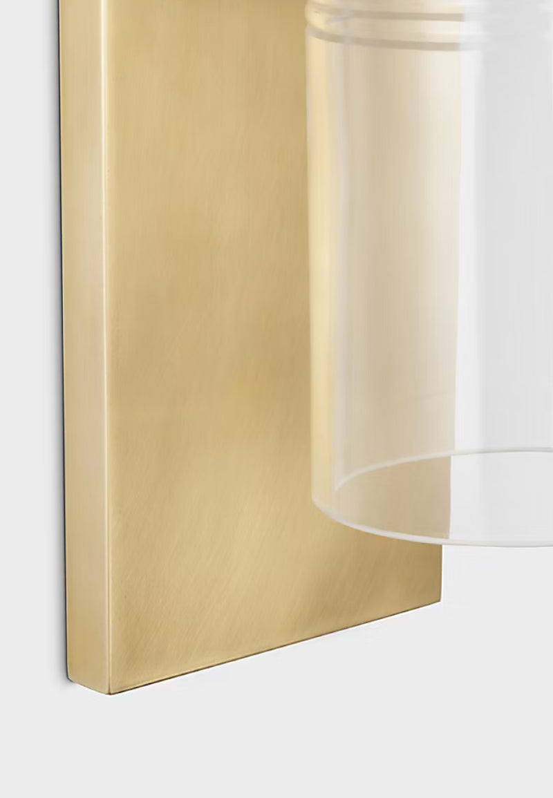 Visual Comfort SLWS642 Leano 17" Tall Wall Sconce - Hand Rubbed Antique Brass