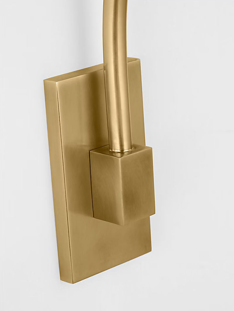 Visual Comfort SLWS81727 Lajos 1-lt 21" Tall LED Wall Sconce-Hand-Rubbed Antique Brass