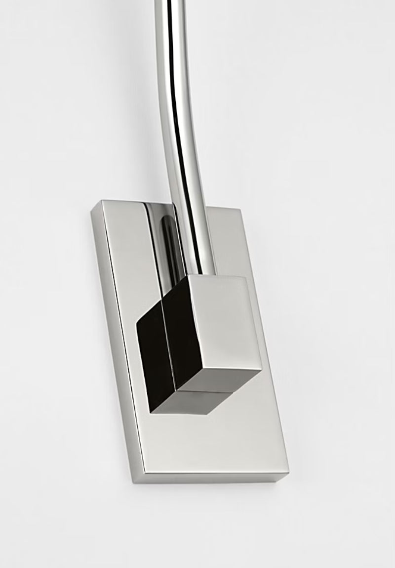 Visual Comfort SLWS81727 Lajos 1-lt 21" Tall LED Wall Sconce-Polished Nickel